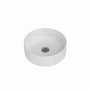 Tavistock Fen Round Countertop Basin - White