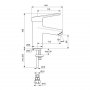 Armitage Shanks Contour 21+ Single Lever Basin Mixer