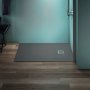 Ideal Standard Ultra Flat S+ 1200 x 800mm Grey Rectangular Shower Tray