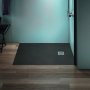 Ideal Standard Ultra Flat S+ 1200 x 900mm Black Rectangular Shower Tray