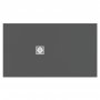 Ideal Standard Ultra Flat S+ 1400 x 800mm Grey Rectangular Shower Tray