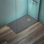Ideal Standard Ultra Flat S+ 1200 x 700mm Grey Rectangular Shower Tray