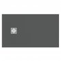 Ideal Standard Ultra Flat S+ 1200 x 700mm Grey Rectangular Shower Tray