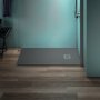 Ideal Standard Ultra Flat S+ 1200 x 700mm Grey Rectangular Shower Tray
