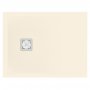 Ideal Standard Ultra Flat S+ 900 x 700mm Sand Rectangular Shower Tray