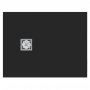 Ideal Standard Ultra Flat S+ 900 x 700mm Black Rectangular Shower Tray