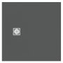 Ideal Standard Ultra Flat S+ 1000 x 1000mm Grey Square Shower Tray
