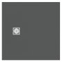 Ideal Standard Ultra Flat S+ 1000 x 1000mm Grey Square Shower Tray