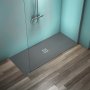 Ideal Standard Ultra Flat S+ 1700 x 700mm Grey Rectangular Shower Tray