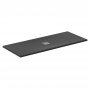 Ideal Standard Ultra Flat S+ 1700 x 700mm Black Rectangular Shower Tray