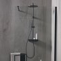Ideal Standard Ceratherm S200 Shower System with Exposed Shower Thermostat - Silk Black