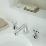 Vado Arrondi Basin Mixer Tap with Cross Handles