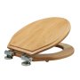 Tavistock Vitoria Soft Close Toilet Seat - Oak