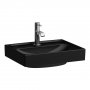 Laufen Meda 450mm Small Basin - 1 Tap Hole - Matt Black