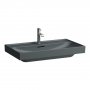 Laufen Meda 800mm Basin - 1 Tap Hole - Matt Graphite