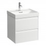 Laufen Meda 550mm 2 Drawer Vanity Unit - Matt White