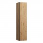 Laufen Meda 1650 x 335mm Tall cabinet with 1 Right Hand Door - Wild Oak