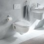 Geberit Selnova Rimless Semi-Shrouded Wall-Hung Toilet & Soft Close, Quick Release Seat Pack