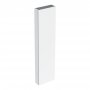 Geberit VariForm 1800mm Slimline Tall Cabinet with Internal Mirror - White