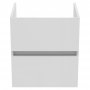 Ideal Standard Eurovit+ 50cm Wall Mounted Vanity Unit with 2 Drawers - Gloss White