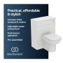 Ideal Standard Eurovit+ 65cm Toilet Unit - Gloss White