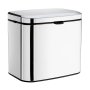 Smedbo Outline Lite Wall Mounted Bin - Stainless Steel
