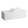 Laufen The New Classic 1200mm Drawer Element for Bowl with One Drawer - Gloss White