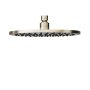 Abacus Emotion Round Fixed Shower Head 250mm - Brushed Nickel
