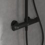 Villeroy & Boch Verve Exposed Shower System - Matt Black