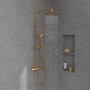 Villeroy & Boch Verve Exposed Shower System - Brushed Gold