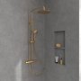 Villeroy & Boch Verve Exposed Shower System - Brushed Gold