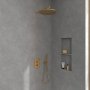 Villeroy & Boch Universal Round 350mm Shower Head - Brushed Gold
