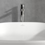 Villeroy & Boch Architectura Tall Single-Lever Basin Mixer with Push-Open Waste - Chrome