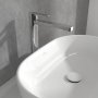 Villeroy & Boch Architectura Tall Single-Lever Basin Mixer with Push-Open Waste - Chrome