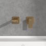Villeroy & Boch Subway 3.0 Wall Mounted Single Lever Basin Mixer - Brushed Gold