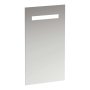 Laufen Leelo 450mm Mirror with Horizontal LED Lighting for Room Switch - Aluminium Frame
