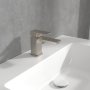 Villeroy & Boch Subway 3.0 Single Lever Mini Basin Mixer - Matt Brushed Nickel