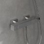 Villeroy & Boch Thermostatic Square Verve Shower Mixer Set - Chrome