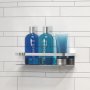 Coram Caddy 350mm Shower Basket or Towel Rail - Chrome