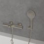 Villeroy & Boch Verve Round 3 Spray Hand Shower - Matt Brushed Nickel
