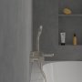 Villeroy & Boch Verve Round 3 Spray Hand Shower - Matt Brushed Nickel