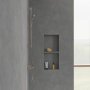 Villeroy & Boch Verve Exposed Shower Kit Including Riser Rail, Hose & Hand Shower - Matt Brushed Nickel
