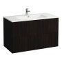 Laufen Pro S 1000mm Vanity Unit with Two Drawers & Basin  - Dark Elm