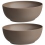 Laufen Alessi 1600mm Drawer Element with Left & Right Oval Cut-Out - Pearl Beige