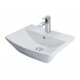 Essential Jasmine 50cm Semi Recessed Basin