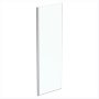 Ideal Standard i.life 700mm Wetroom Panel with Bottom Profile - Bright Silver