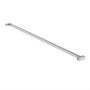 Ideal Standard i.life 800mm Wetroom Panel with Bottom Profile - Bright Silver