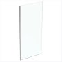 Ideal Standard i.life 1000mm Wetroom Panel with Bottom Profile - Bright Silver