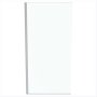 Ideal Standard i.life 1000mm Wetroom Panel with Bottom Profile - Bright Silver