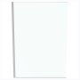 Ideal Standard i.life 1400mm Wetroom Panel with Bottom Profile - Bright Silver